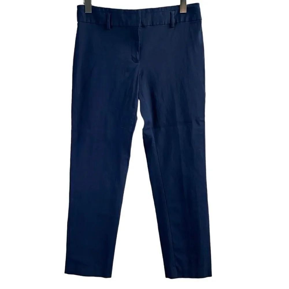 Nue Option Dress Slacks Trousers Pants Ladies Size 10 Navy Blue